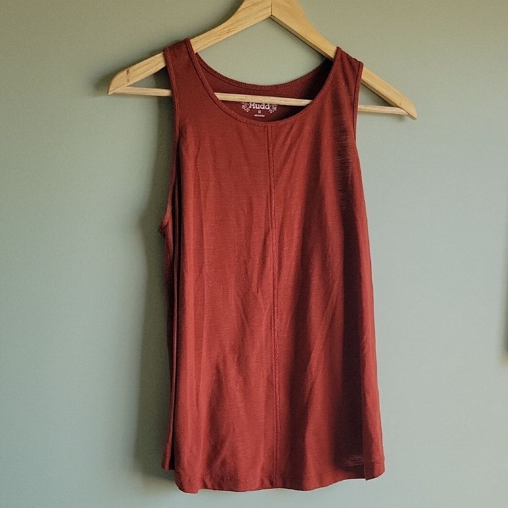 Mudd Rust Tank Top Whimsigoth 90s Size M